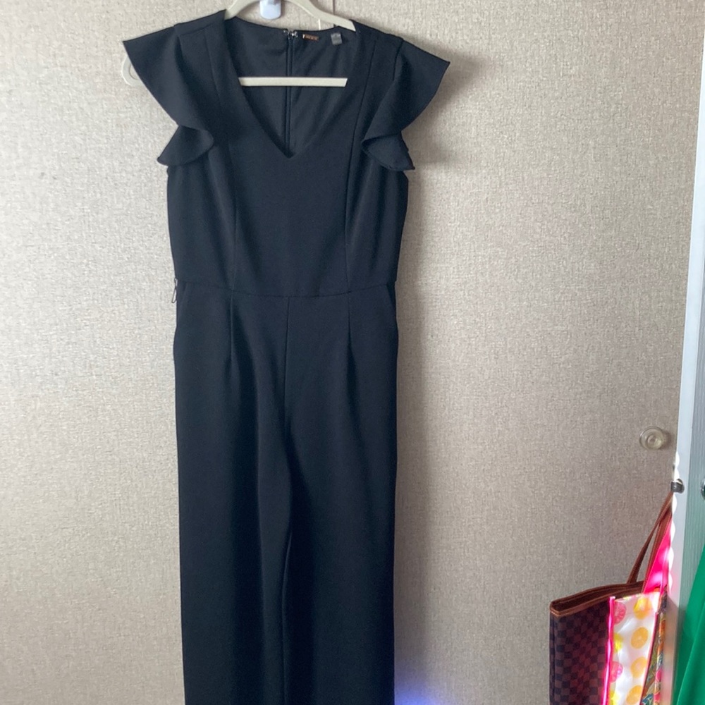 Black T Tahari jumpsuit